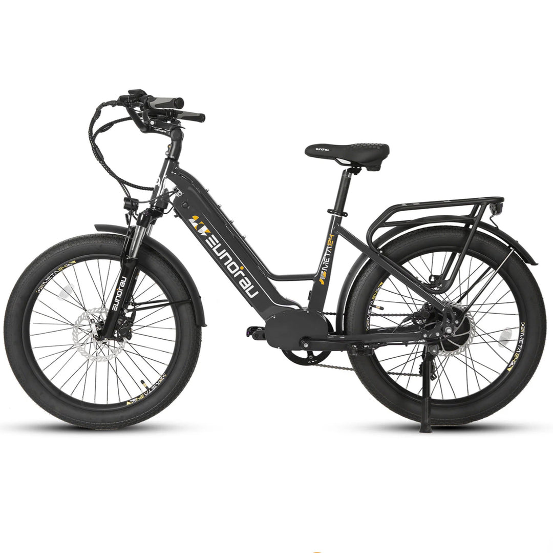 Eunorau| META 100-Mile Range 500W,Torque Sensor Commuter E-Bike