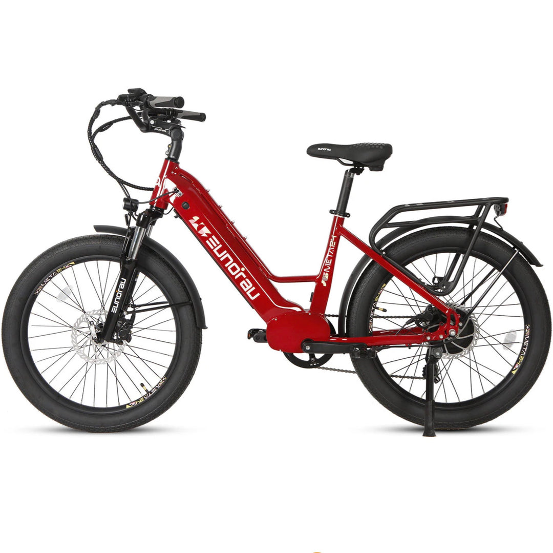 Eunorau| META 100-Mile Range 500W,Torque Sensor Commuter E-Bike