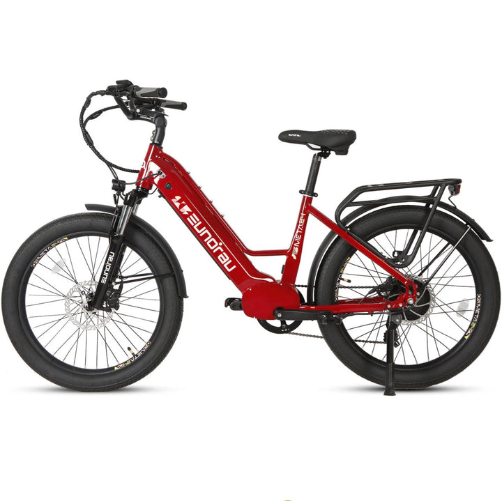 Eunorau| META 100-Mile Range 500W,Torque Sensor Commuter E-Bike