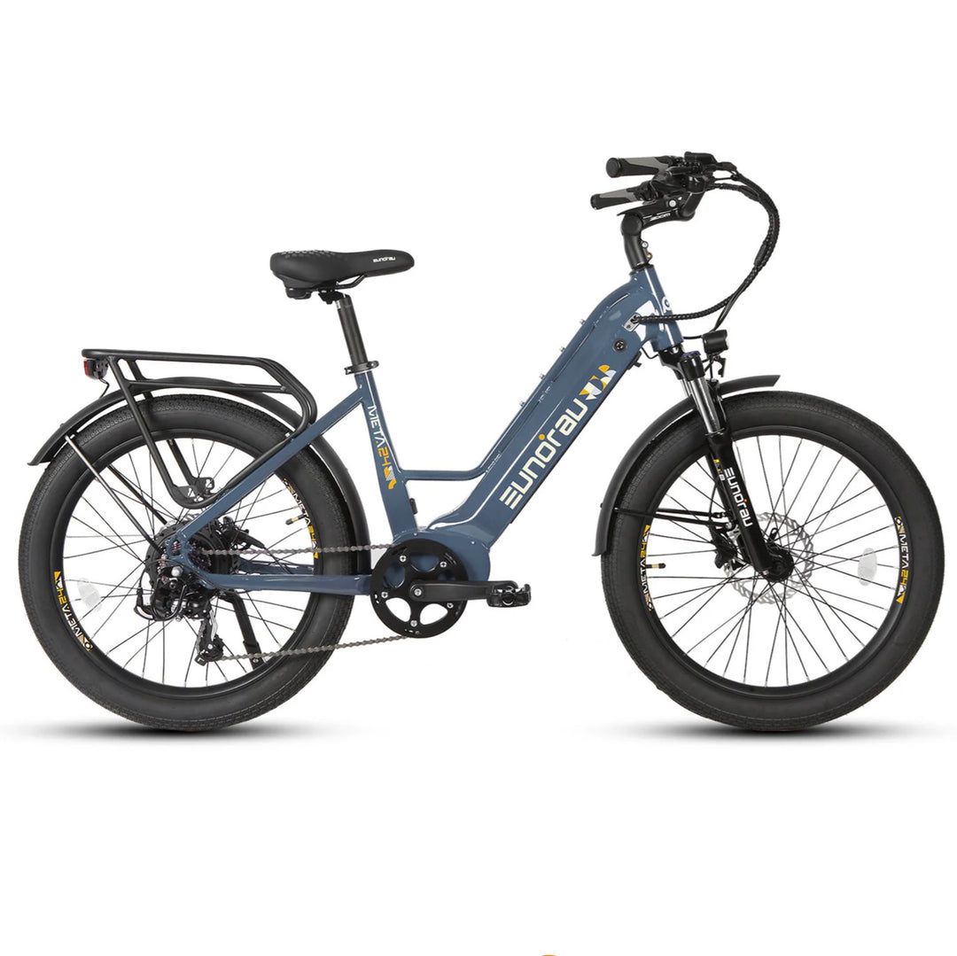 Eunorau| META 100-Mile Range 500W,Torque Sensor Commuter E-Bike