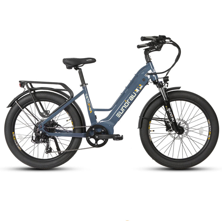 Eunorau| META 100-Mile Range 500W,Torque Sensor Commuter E-Bike