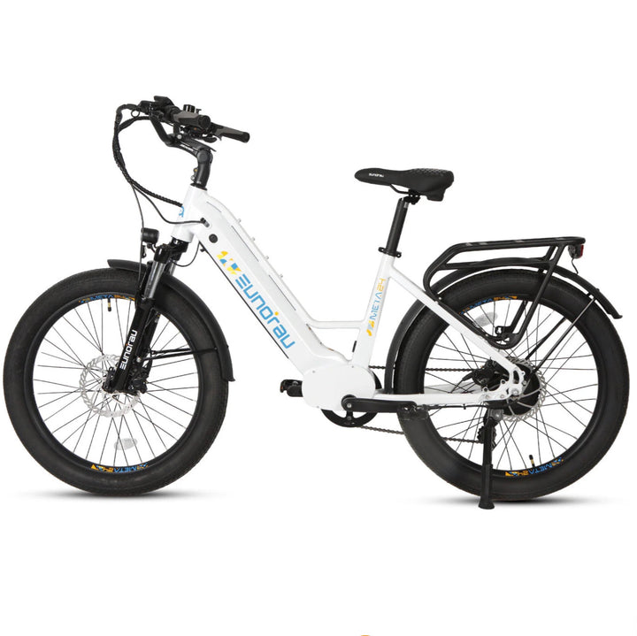 Eunorau| META 100-Mile Range 500W,Torque Sensor Commuter E-Bike