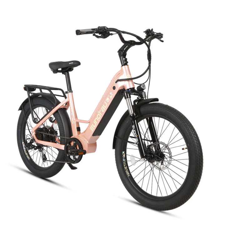 Eunorau| META 100-Mile Range 500W,Torque Sensor Commuter E-Bike