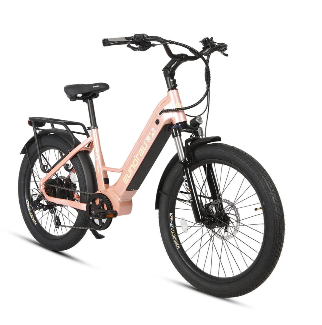 Eunorau| META 100-Mile Range 500W,Torque Sensor Commuter E-Bike