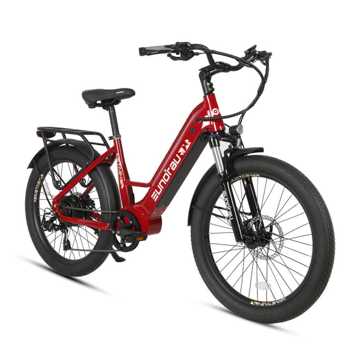 Eunorau| META 100-Mile Range 500W,Torque Sensor Commuter E-Bike
