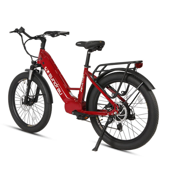 Eunorau| META 100-Mile Range 500W,Torque Sensor Commuter E-Bike
