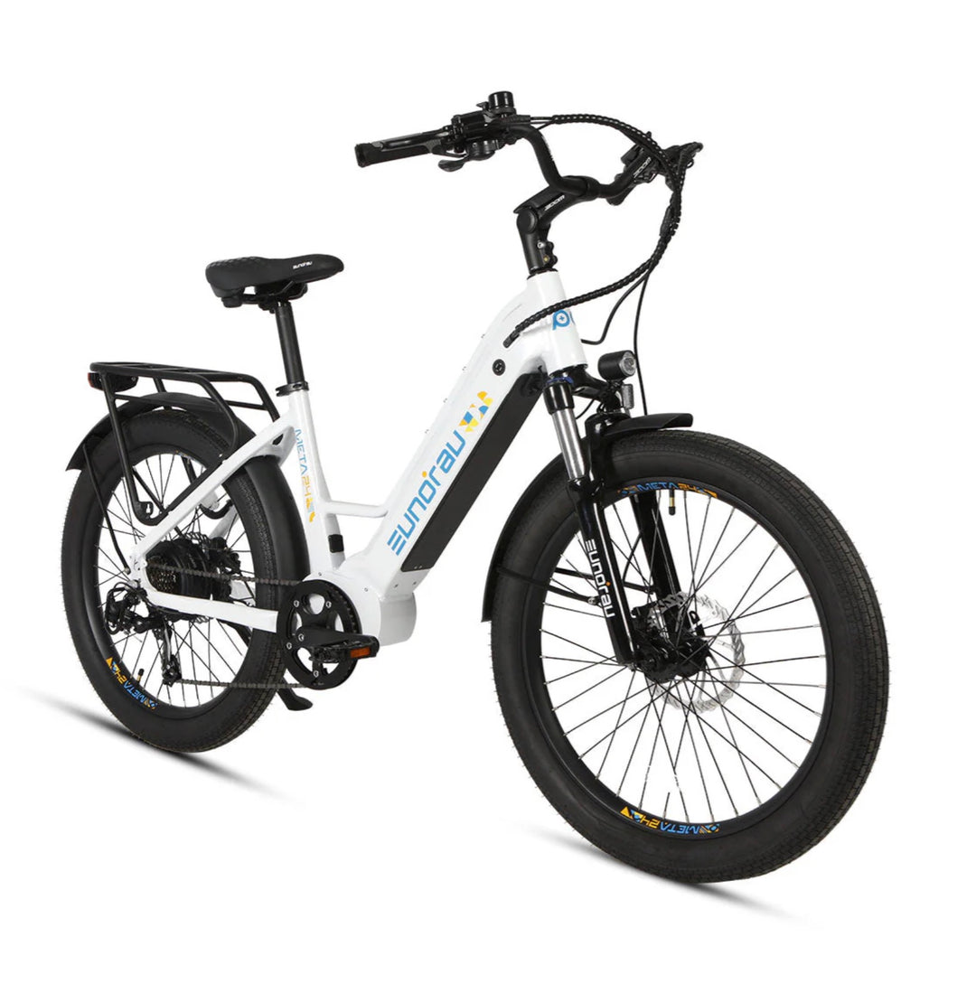 Eunorau| META 100-Mile Range 500W,Torque Sensor Commuter E-Bike