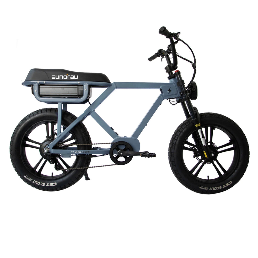 Eunorau| Flash Mid-Drive, Full Suspension, Multi-Battery 1500W AWD All-Terrain Ebike