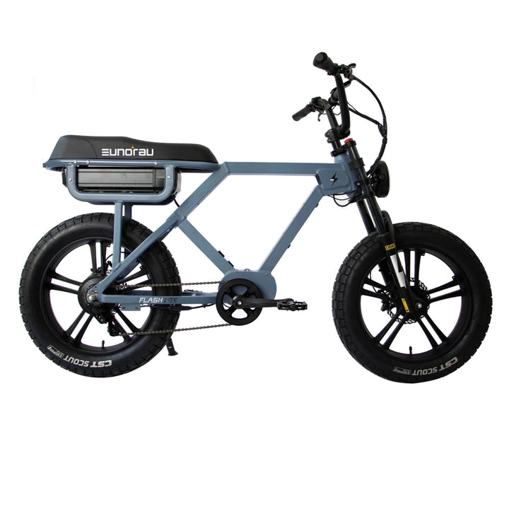 Eunorau| Flash Mid-Drive, Full Suspension, Multi-Battery 1500W AWD All-Terrain Ebike