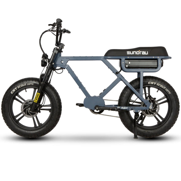Eunorau| Flash Mid-Drive, Full Suspension, Multi-Battery 1500W AWD All-Terrain Ebike