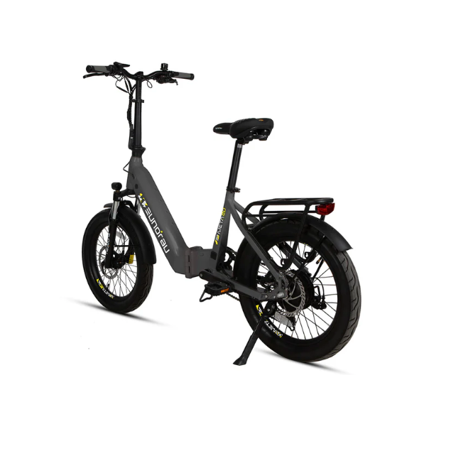Eunorau| META Foldable 500W, 100-Mile Range Torque Sensor Compact E-Bike