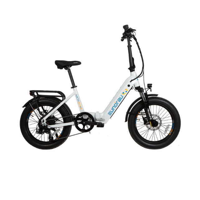 Eunorau| META Foldable 500W, 100-Mile Range Torque Sensor Compact E-Bike