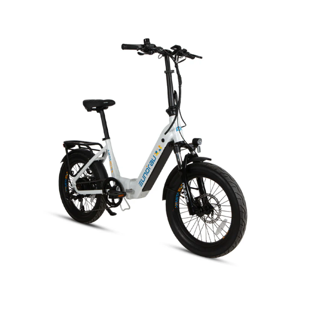 Eunorau| META Foldable 500W, 100-Mile Range Torque Sensor Compact E-Bike