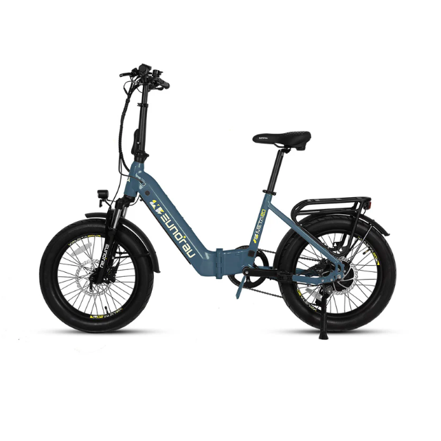 Eunorau| META Foldable 500W, 100-Mile Range Torque Sensor Compact E-Bike