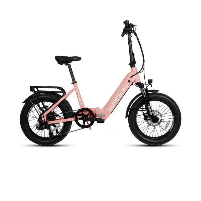 Eunorau| META Foldable 500W, 100-Mile Range Torque Sensor Compact E-Bike