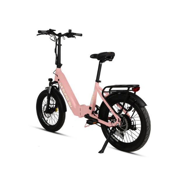 Eunorau| META Foldable 500W, 100-Mile Range Torque Sensor Compact E-Bike