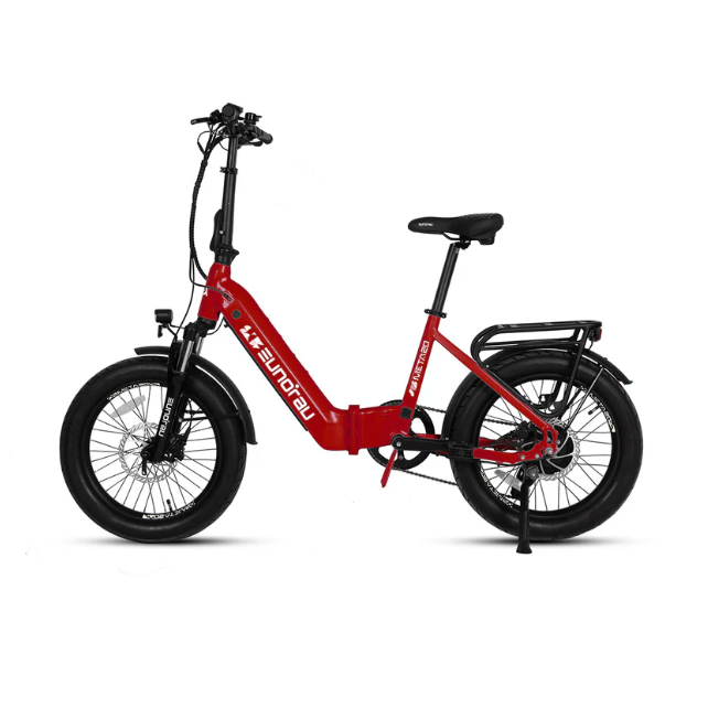 Eunorau| META Foldable 500W, 100-Mile Range Torque Sensor Compact E-Bike
