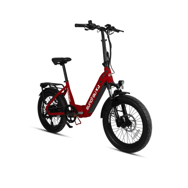 Eunorau| META Foldable 500W, 100-Mile Range Torque Sensor Compact E-Bike