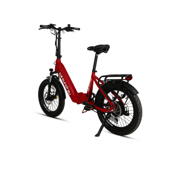 Eunorau| META Foldable 500W, 100-Mile Range Torque Sensor Compact E-Bike