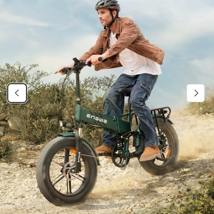 Engwe Engine Pro 2.0| 750W (1200W Peak), 52V 16Ah Folding E-Bike