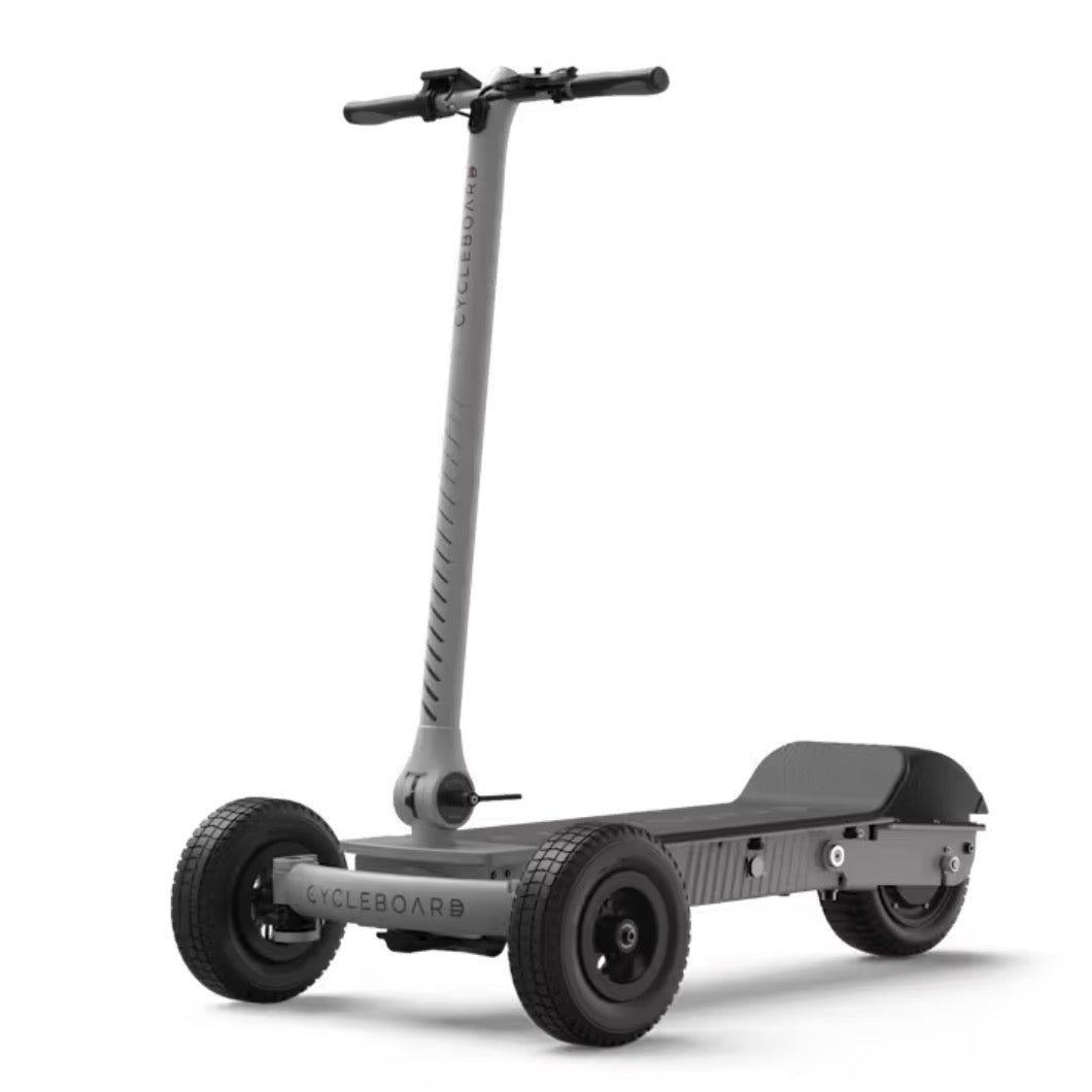CycleBoard Rover| Lean-to-Steer Electric Scooter | Off-Road 3-Wheeler