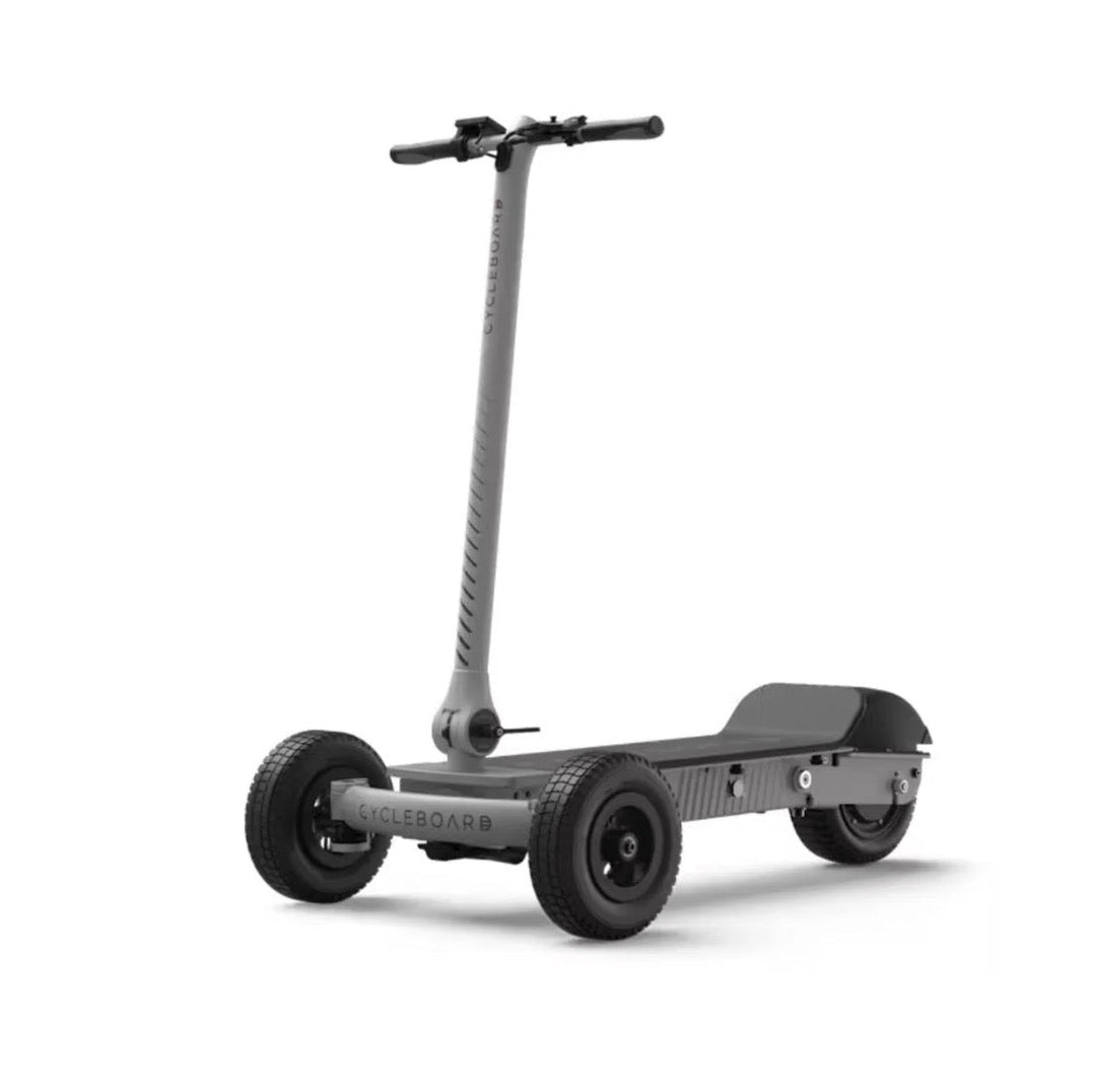CycleBoard Rover| Lean-to-Steer Electric Scooter | Off-Road 3-Wheeler