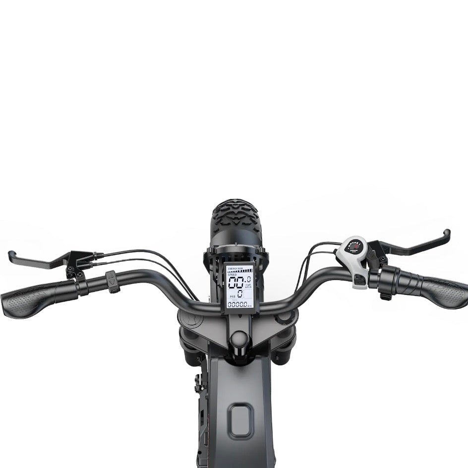 G-FORCE ZM PRO 1500W Peak, 200-Mile, Full Suspension Fat Tire E-Bike