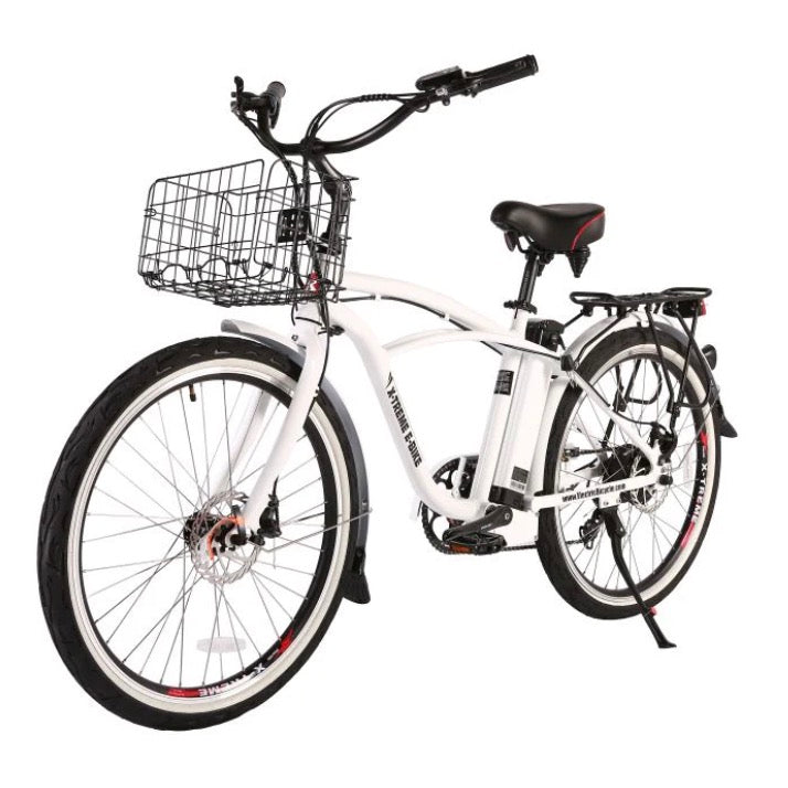 X-Treme Newport Elite Max 36 Volt Beach Cruiser Electric Bike