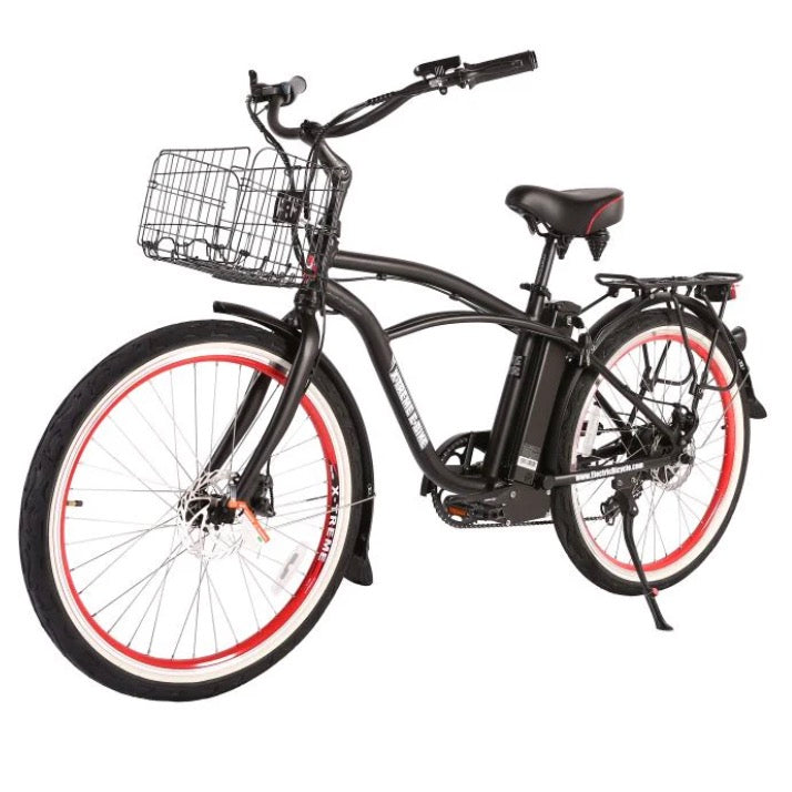 X-Treme Newport Elite Max 36 Volt Beach Cruiser Electric Bike