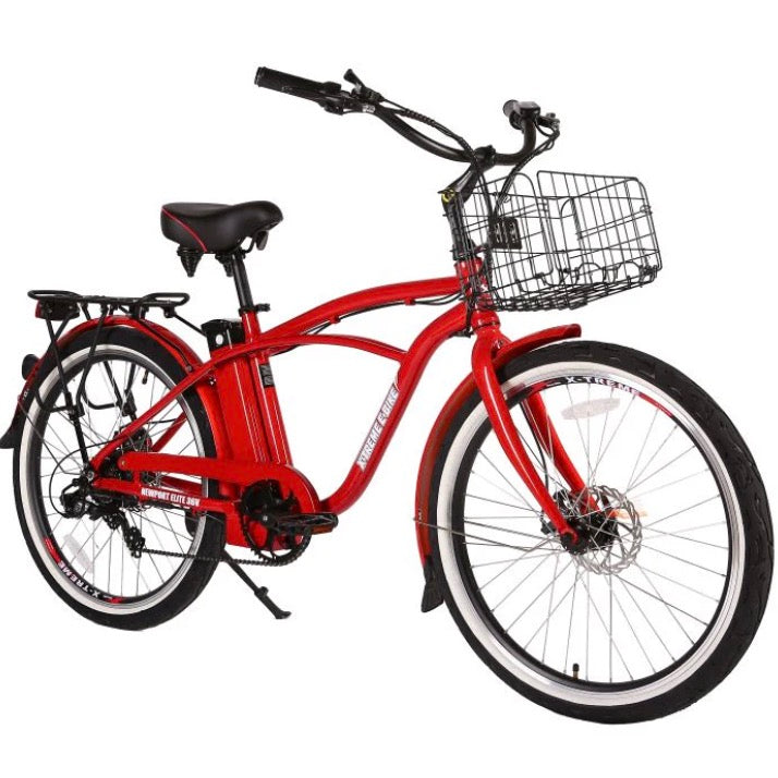 X-Treme Newport Elite Max 36 Volt Beach Cruiser Electric Bike