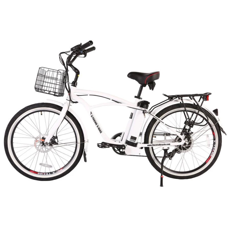 X-Treme Newport Elite Max 36 Volt Beach Cruiser Electric Bike