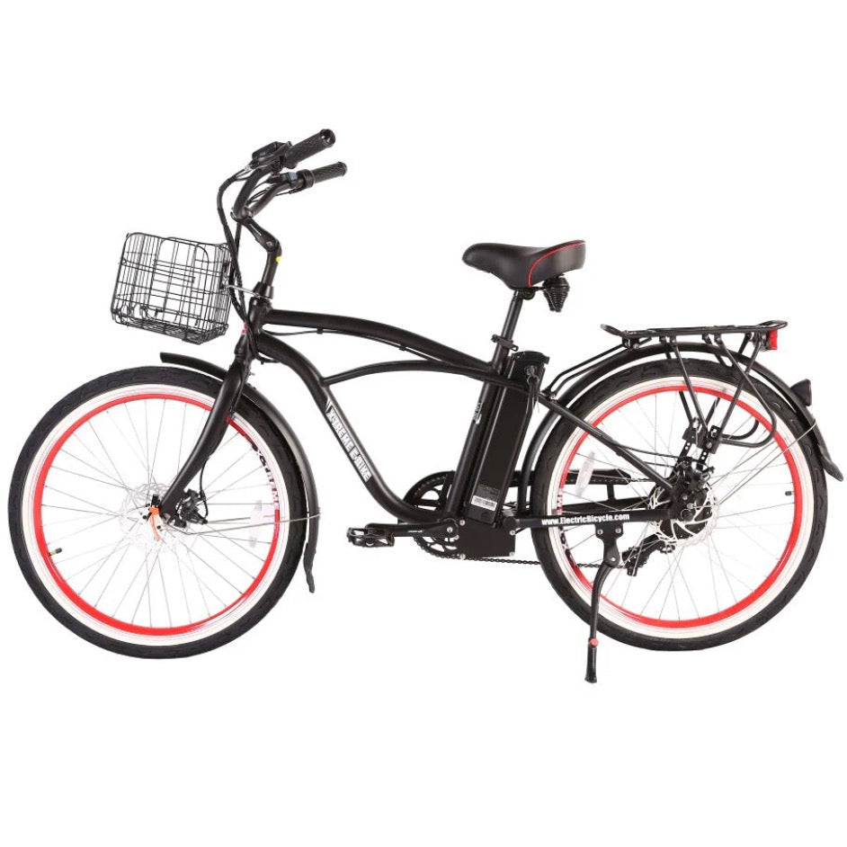 X-Treme Newport Elite Max 36 Volt Beach Cruiser Electric Bike - EBike Haul