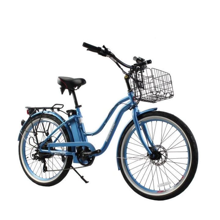X-Treme Malibu Elite Max 36 Volt Beach Cruiser Step Through Electric Bike