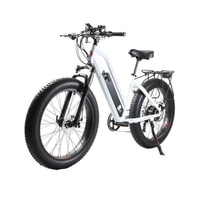 X-Treme Boulderado 48 Volt 17 Amp Fat Tire Step-Through Electric Mountain Bike