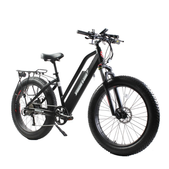 X-Treme Boulderado 48 Volt 17 Amp Fat Tire Step-Through Electric Mountain Bike
