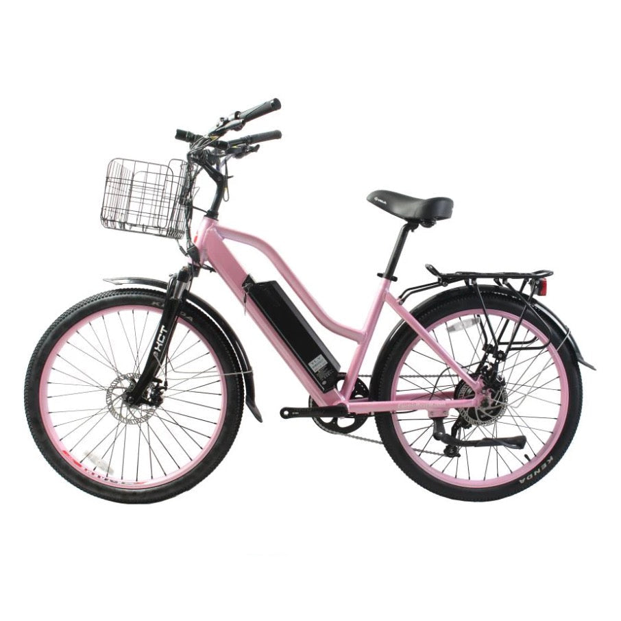 X-Treme Catalina Beach Cruiser 48 Volt Step-Through Long Range Comfort E-Bike