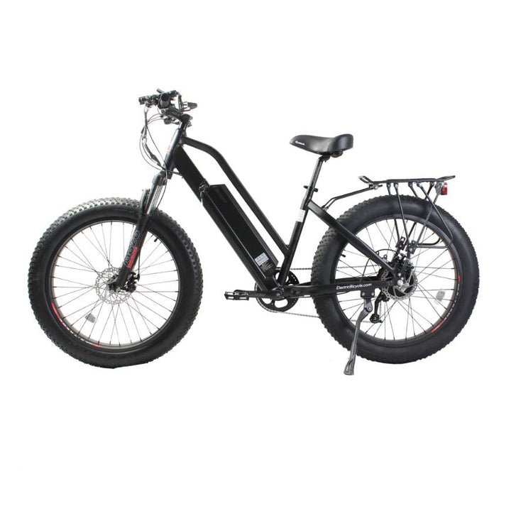 X-Treme Boulderado 48 Volt 10 Amp Fat Tire Step-Through Electric Mountain Bike