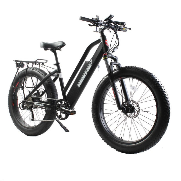 X-Treme Boulderado 48 Volt 10 Amp Fat Tire Step-Through Electric Mountain Bike