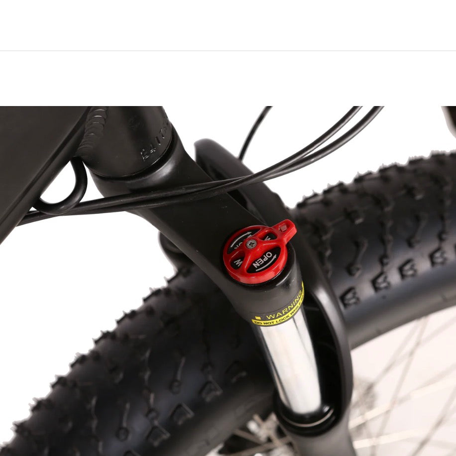 X-Treme Boulderado 48 Volt 10 Amp Fat Tire Step-Through Electric Mountain Bike