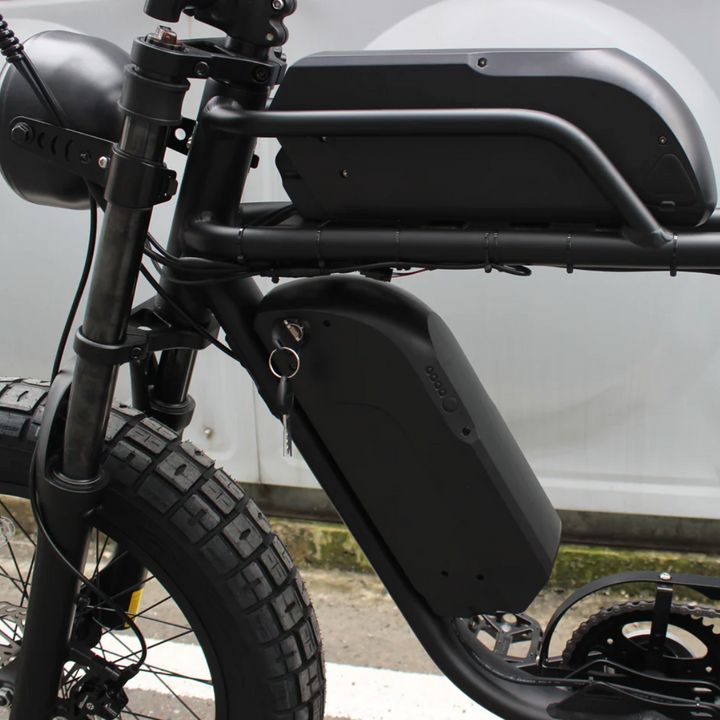 Coastal Cruiser Ripper Pro - Dual-Battery 48V 750W Moto Style E-Bike