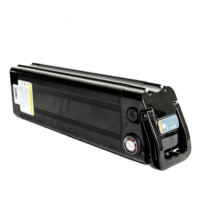 52V 17.5AH eBike Battery - Silver Fish/Seat Tube Style Battery - Single Pin Port for Coastal Cruise