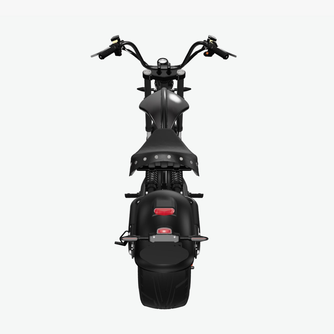 Eahora| Emars M1P Fat Tires,Hydraulic Brakes Moped-Style E-Scooter