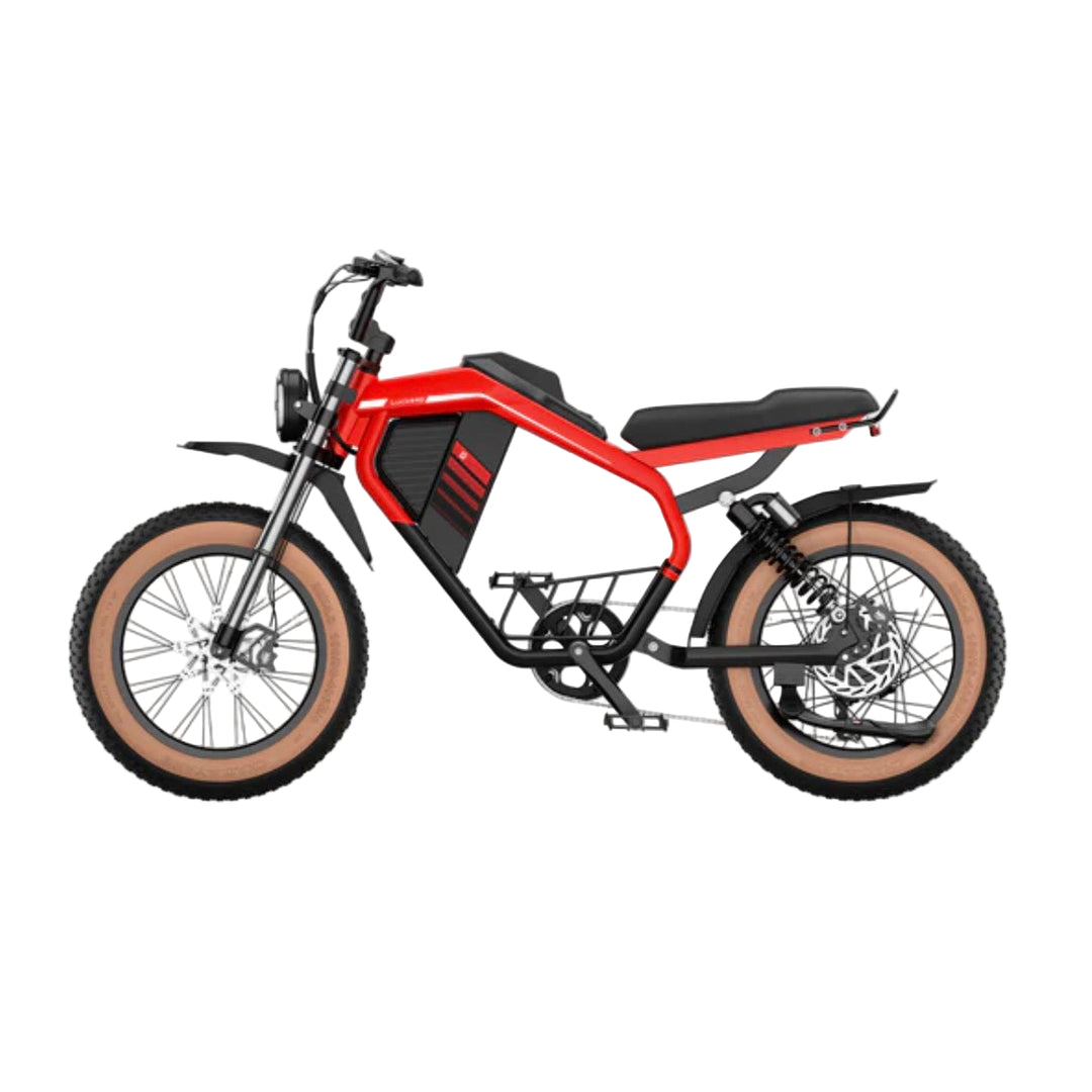 Luckeep M5 Max| Full suspension fat tire Electric Bike