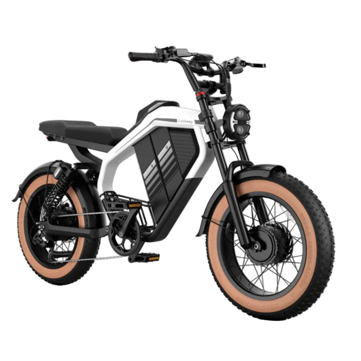 Luckeep M5 Ultra| Full Suspension Electric Dirt Motorbike with Dual-Motor