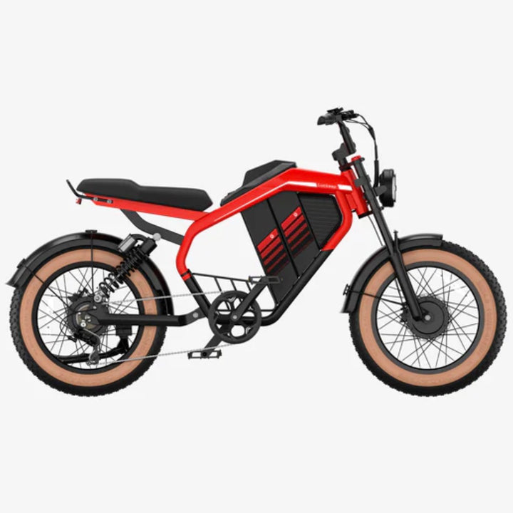 Luckeep M5 Ultra| Full Suspension Electric Dirt Motorbike with Dual-Motor