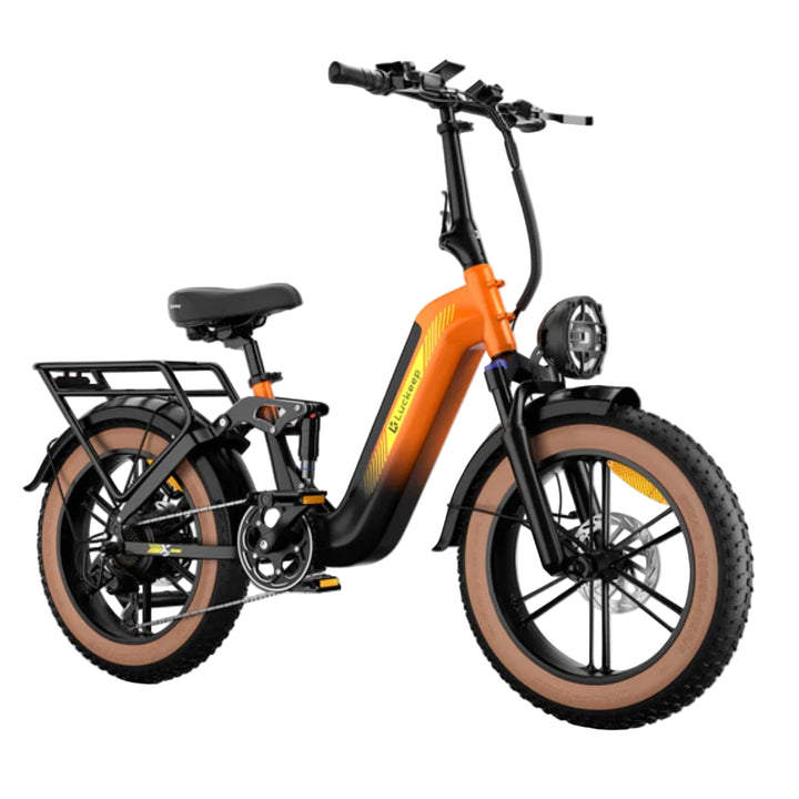 Luckeep X3| Fat tire full suspension Electric Bike