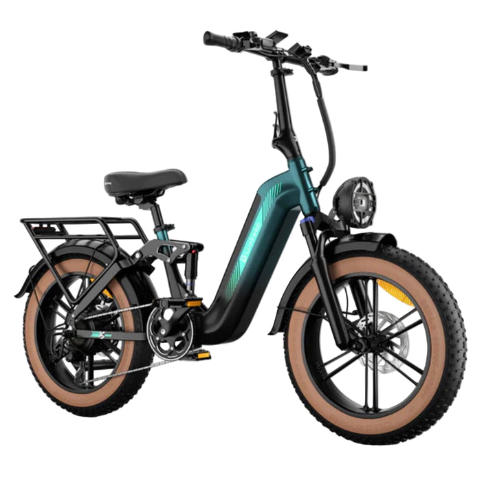 Luckeep X3| Fat tire full suspension Electric Bike