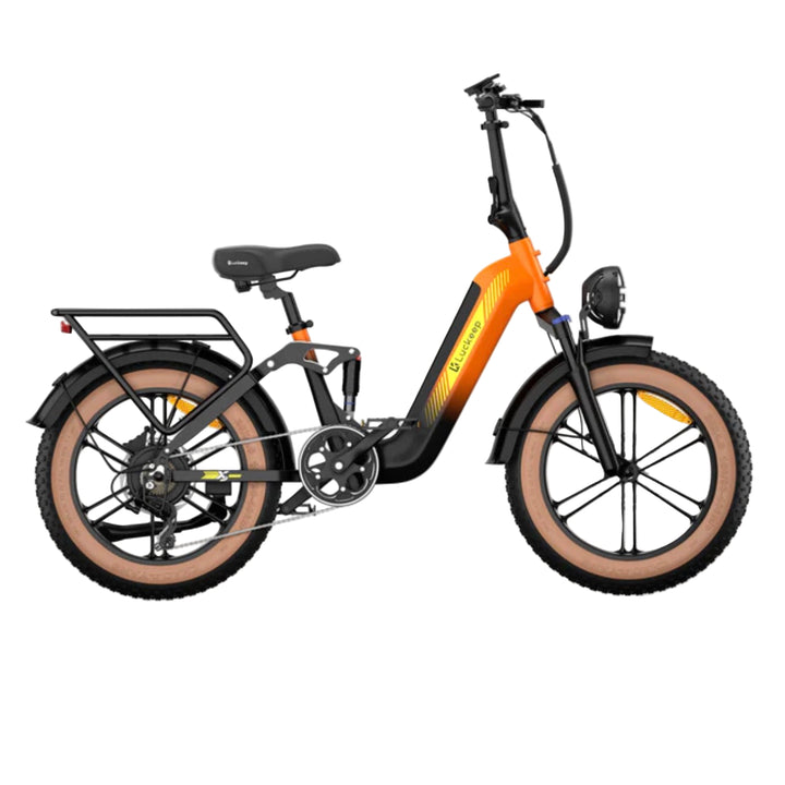 Luckeep X3| Fat tire full suspension Electric Bike