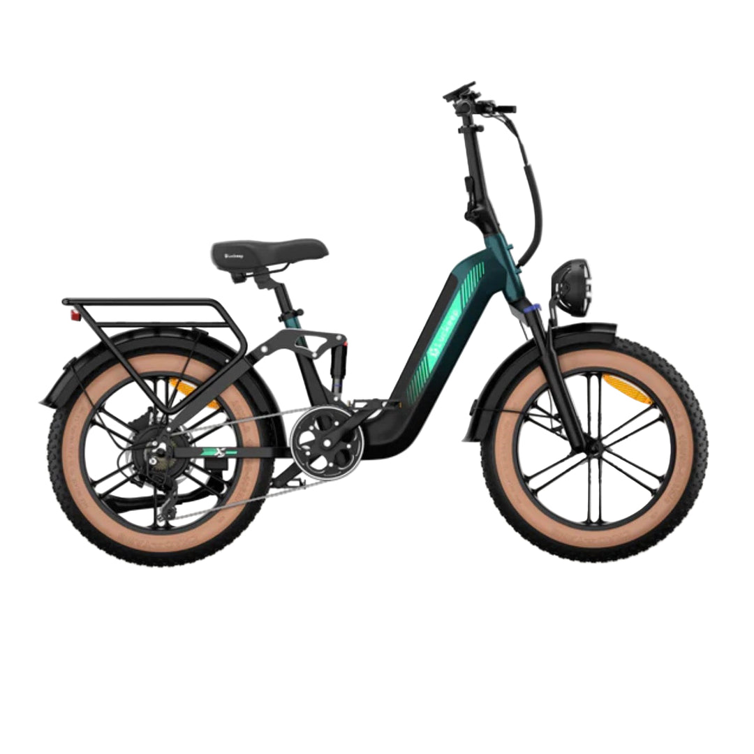 Luckeep X3| Fat tire full suspension Electric Bike