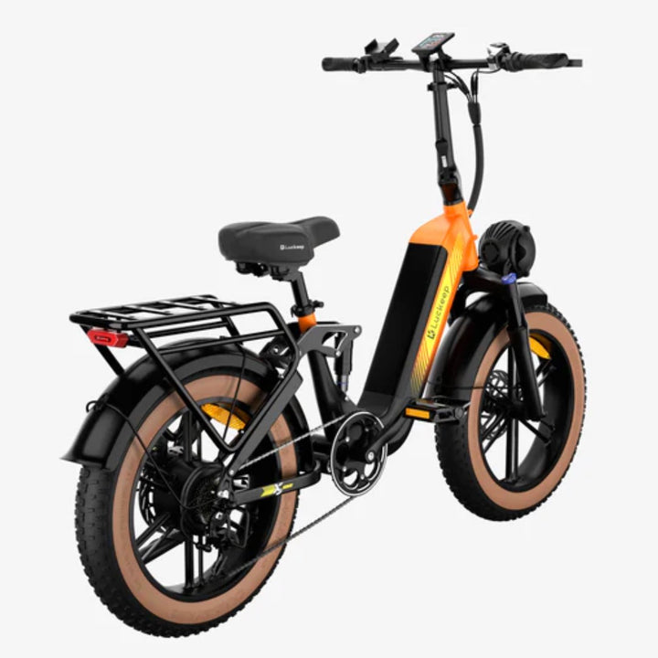 Luckeep X3| Fat tire full suspension Electric Bike